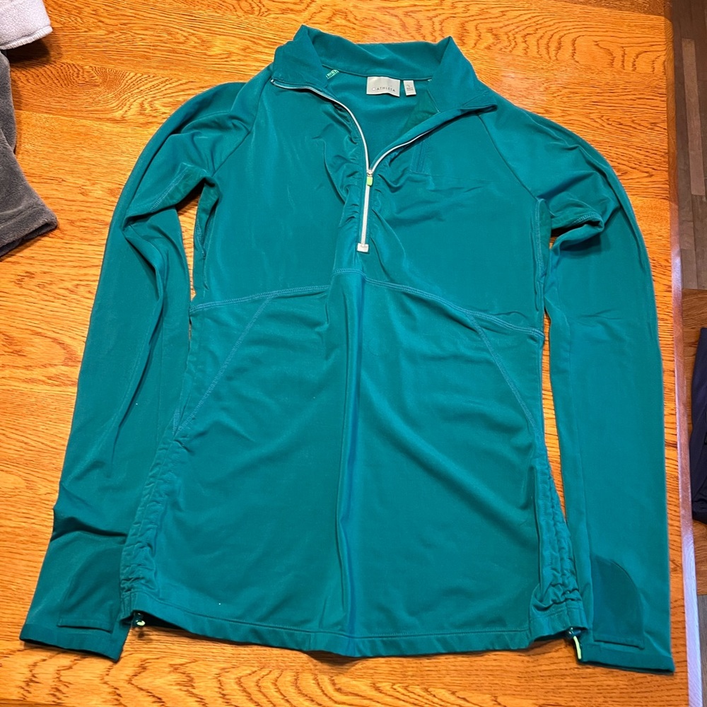 Athleta teal top